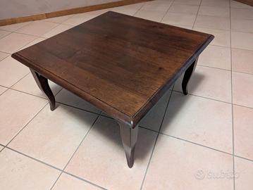 tavolino quadrato arte povera 