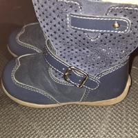 stivaletti pelle blu n'21 GEOX