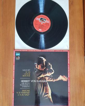Vinile La voce del padrone Mozart Karajan