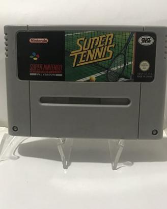 SNES Super Nintendo Gioco super tennis GIG origina