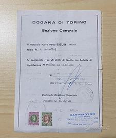 Libretto suzuki rm250k