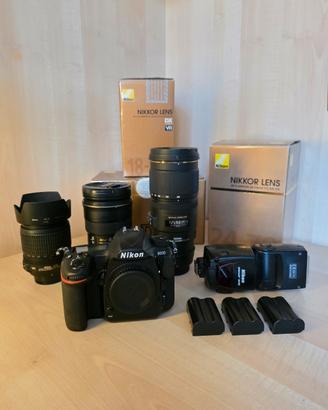 nikon d500 set completo