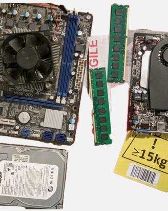 ASRock Intel 1155 H2 3 gen amd radeon Gddr5 4gb