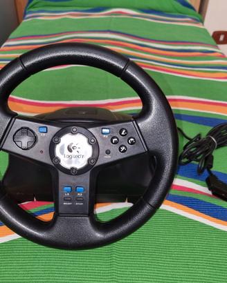 Volante Logitech Rally Vibration Feedback Wheel