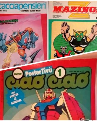 Fumetto Scacciapensieri Gagkeen Mazinga Gundam