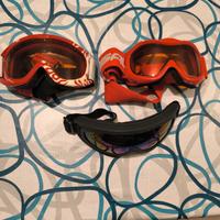 maschera da neve per bambini/ragazzi 