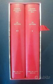 Giuseppe Gioachino Belli Le Lettere 1961 Del Duca