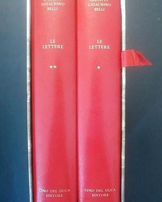 Giuseppe Gioachino Belli Le Lettere 1961 Del Duca