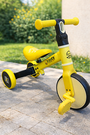 Bici B.Duck 3in1 bambino gialla – come nuova