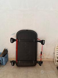 Box tetto auto rigido nero universale con chiusura