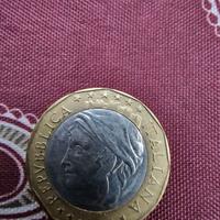 Moneta 1000 lire errore di conio Germania