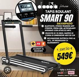 Diadora smart 90 tapis roulant