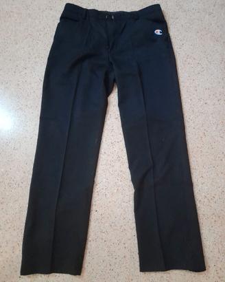 Pantaloni Neri Classici Champion Taglia XL (Divisa