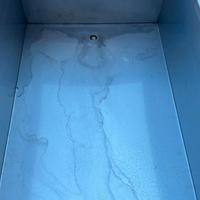 Vasca di lavaggio carrellata Ruote con freno