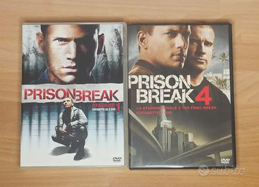 Cofanetti DVD Prison Break 1a e 4a stagione