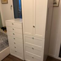 Armadio e cassettiera