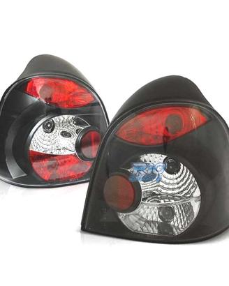 FANALI PER RENAULT TWINGO 93-00 FONDO NERO