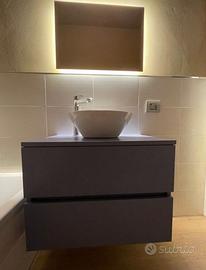 Mobile bagno con lavandino