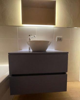 Mobile bagno con lavandino