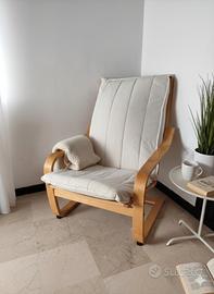 Poltrona IKEA POÄNG - Color Rovere/Panna