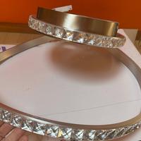 Plafoniera Led Alluminio Satinato-  RGB dimmerabil