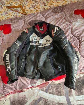Giacca MTech ring v2 pelle traforata