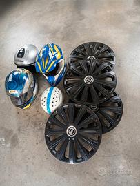 Set 4 copricerchi Nissan neri usati