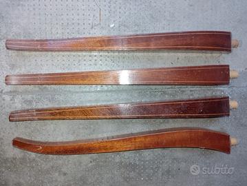 4 antiche gambe tavolino