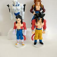 Lotto 4 Action Figure Dragon Ball GT De Agostini