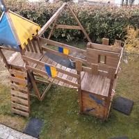  Parco giochi in legno x bambini