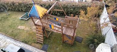  Parco giochi in legno x bambini