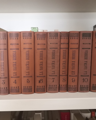 Bibbia in 12 volumi, anno 1898 - ed. Mondovì