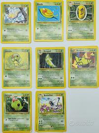 8 carte Pokemon (4 set base)