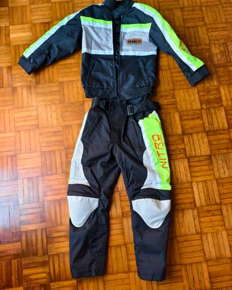 tuta da motocross bambini  + accessori