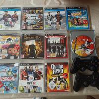 PlayStation 3 + hard disk e giochi