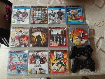 PlayStation 3 + hard disk e giochi