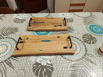 portabicchieri in legno