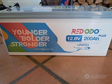 Batteria Redodo LiFePO4 12v 200ah plus