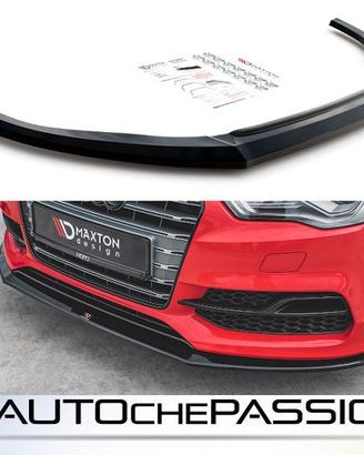 Splitter Spoiler anteriore V1 per AUDI S3 8V SEDAN