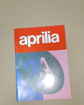 Aprilia Malaguti cataloghi moto anni 90