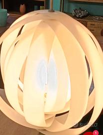 Lampada Moon di Verner Panton originale anni 60