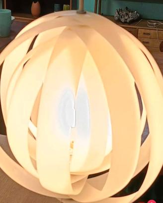 Lampada Moon di Verner Panton originale anni 60