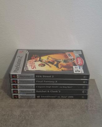 Lotto 5 Giochi PlayStation 2 Originali (Platinum)