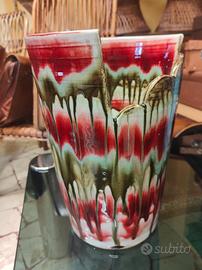 vaso Raku in ceramica