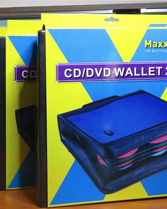 Contenitori box archiviazione DVD/CD audio video
