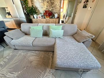 Divano Letto Matrimoniale con Penisola cm 270