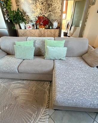 Divano Letto Matrimoniale con Penisola cm 270