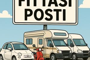 Posti auto moto furgoni e camper zona Afragola