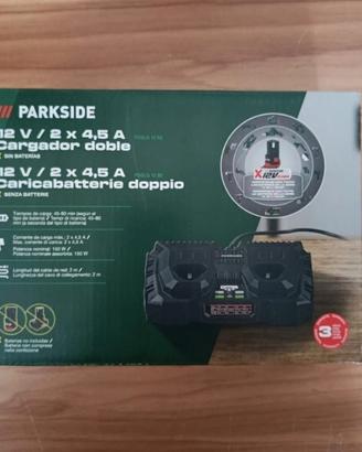 Parkside Caricabatterie Doppio  12V