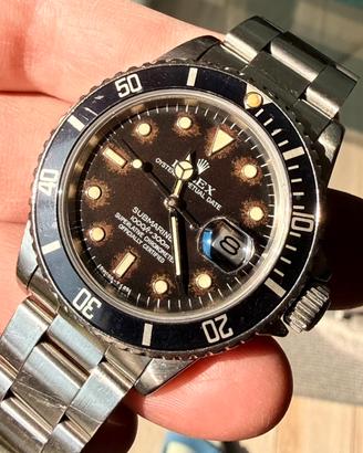 Rolex Submariner 16800 Tropical Full Set